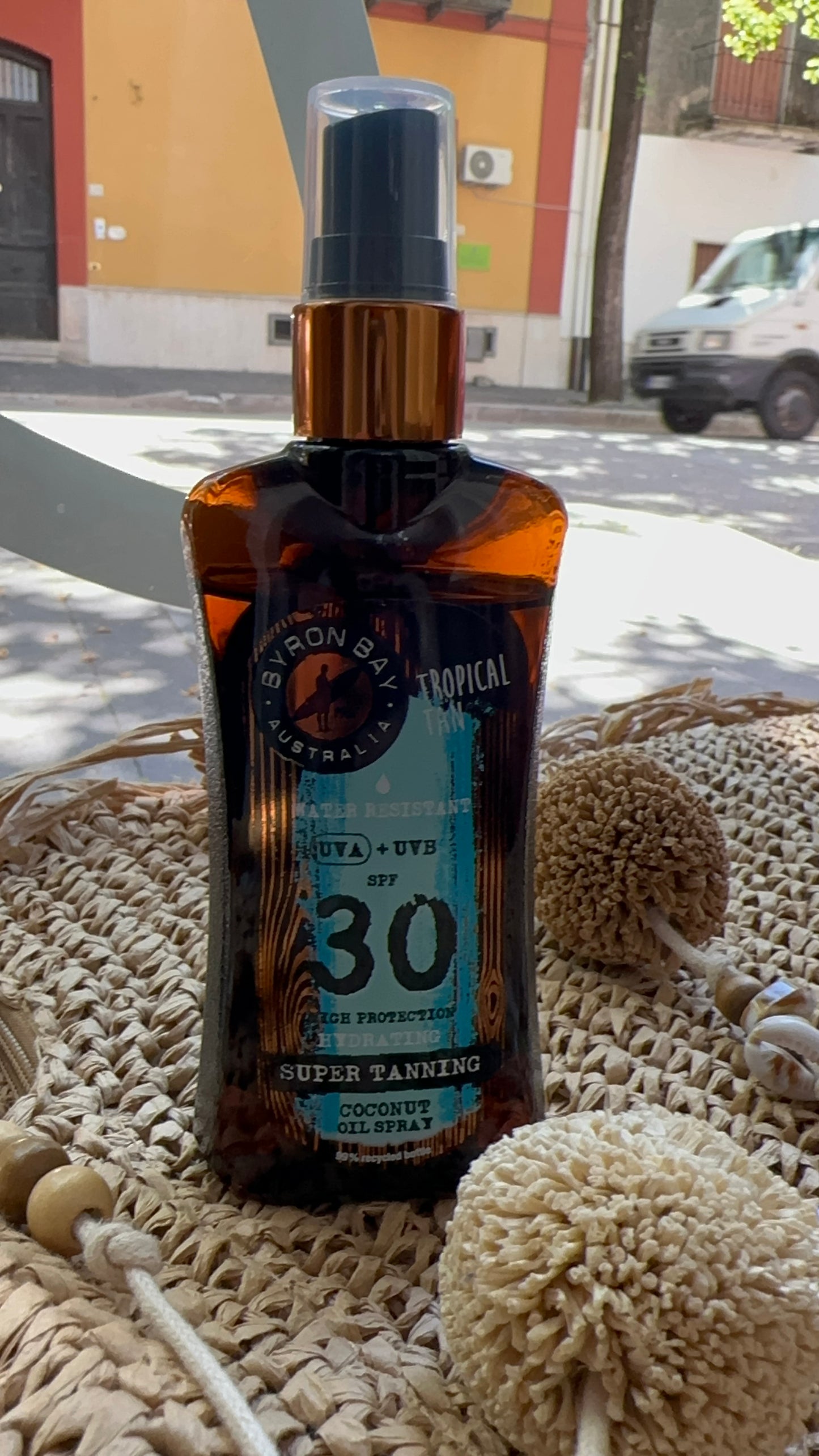 Oil coconut spray
