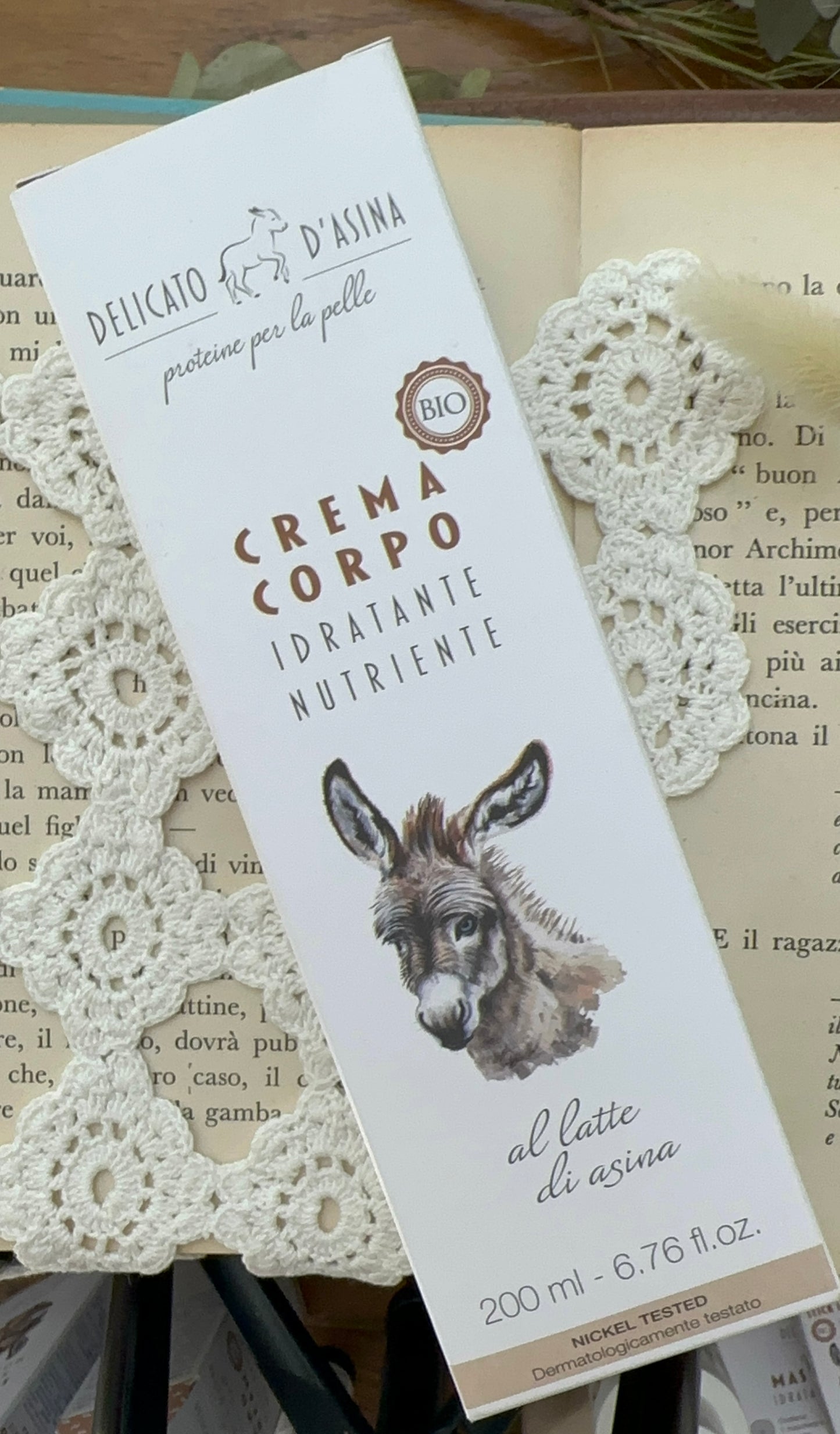 Crema corpo latte d’asina