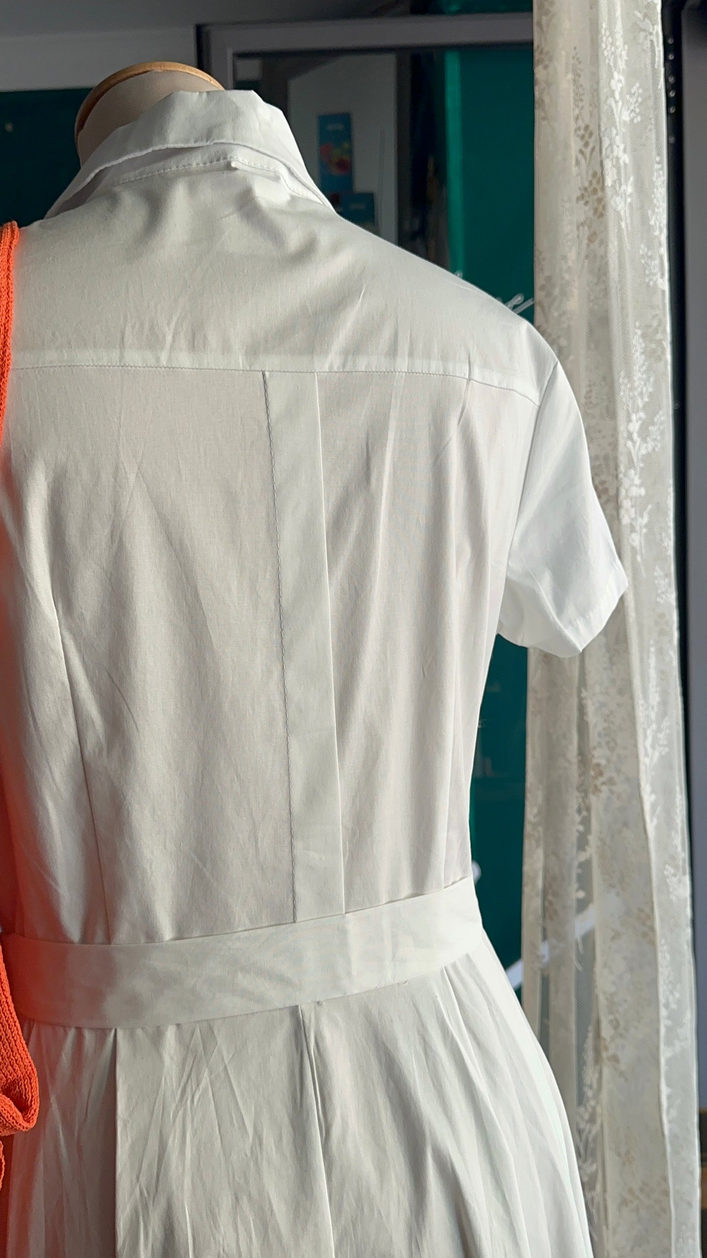 Abito bon ton bianco