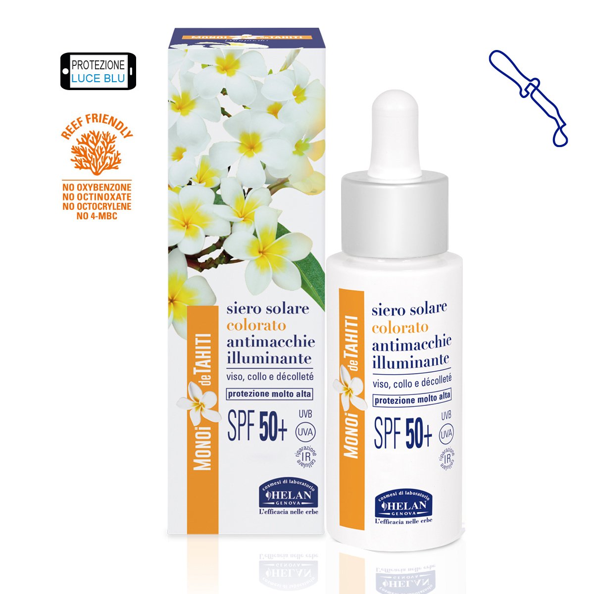 SIERO SOLARE COLORATO ANTIMACCHIE ILLUMINANTE SPF50+