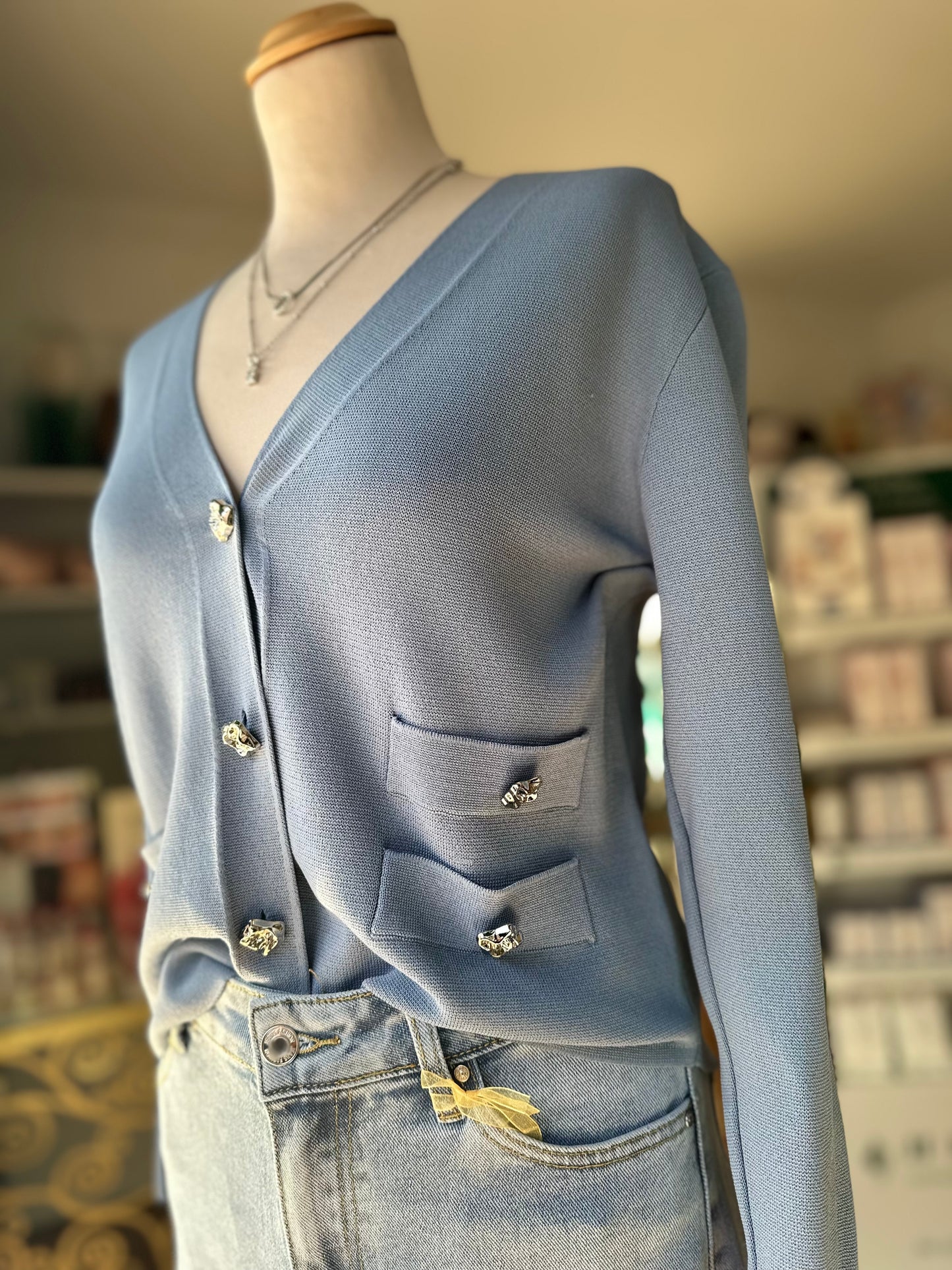 Cardigan filo