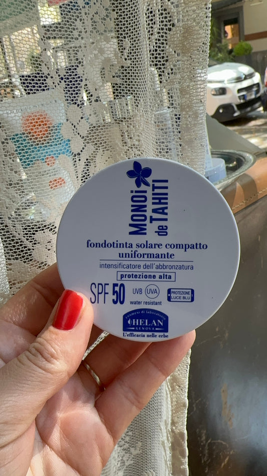 Fondotinta solare compatto uniformante 50+