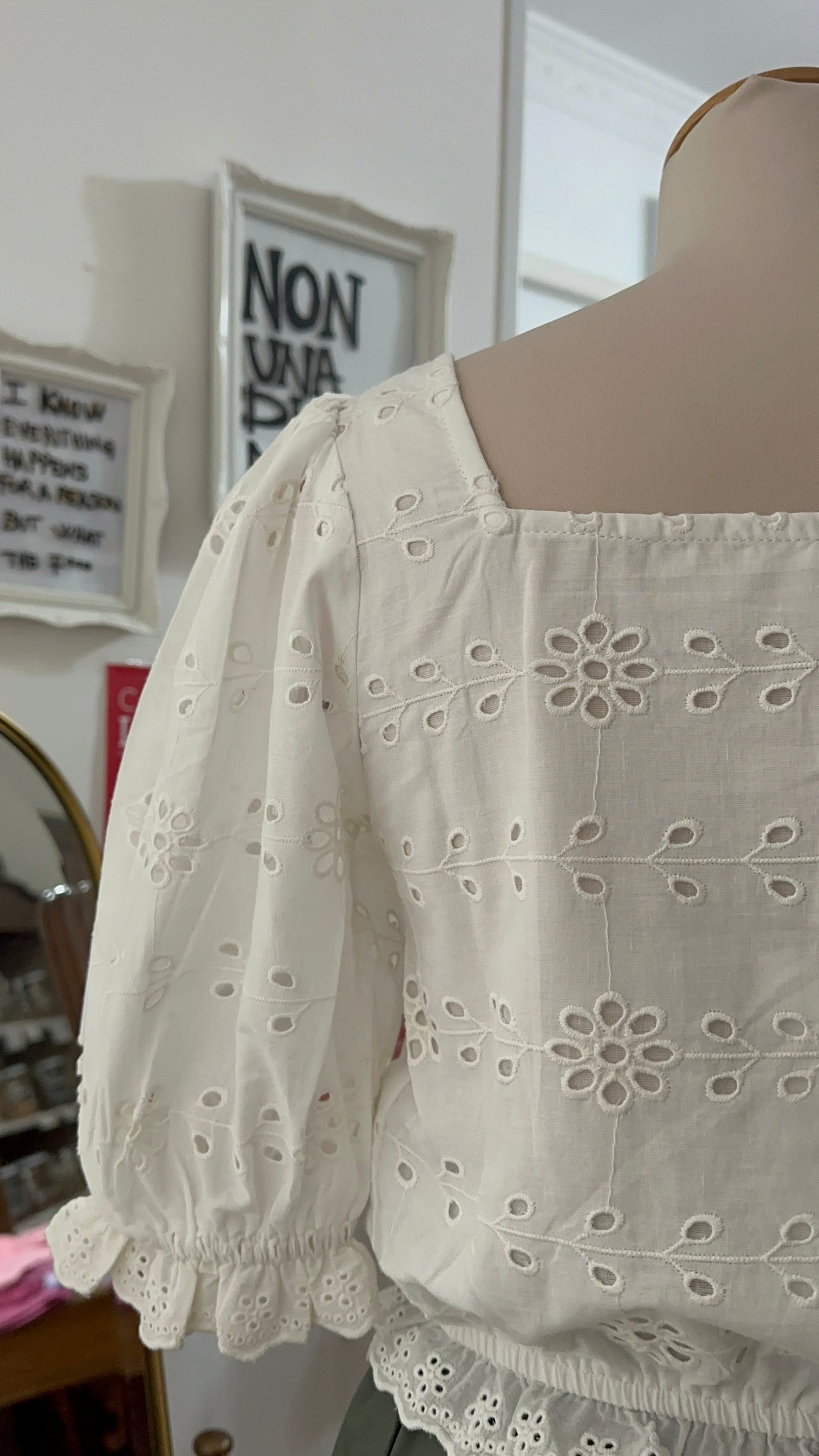 Camicia in pizzo