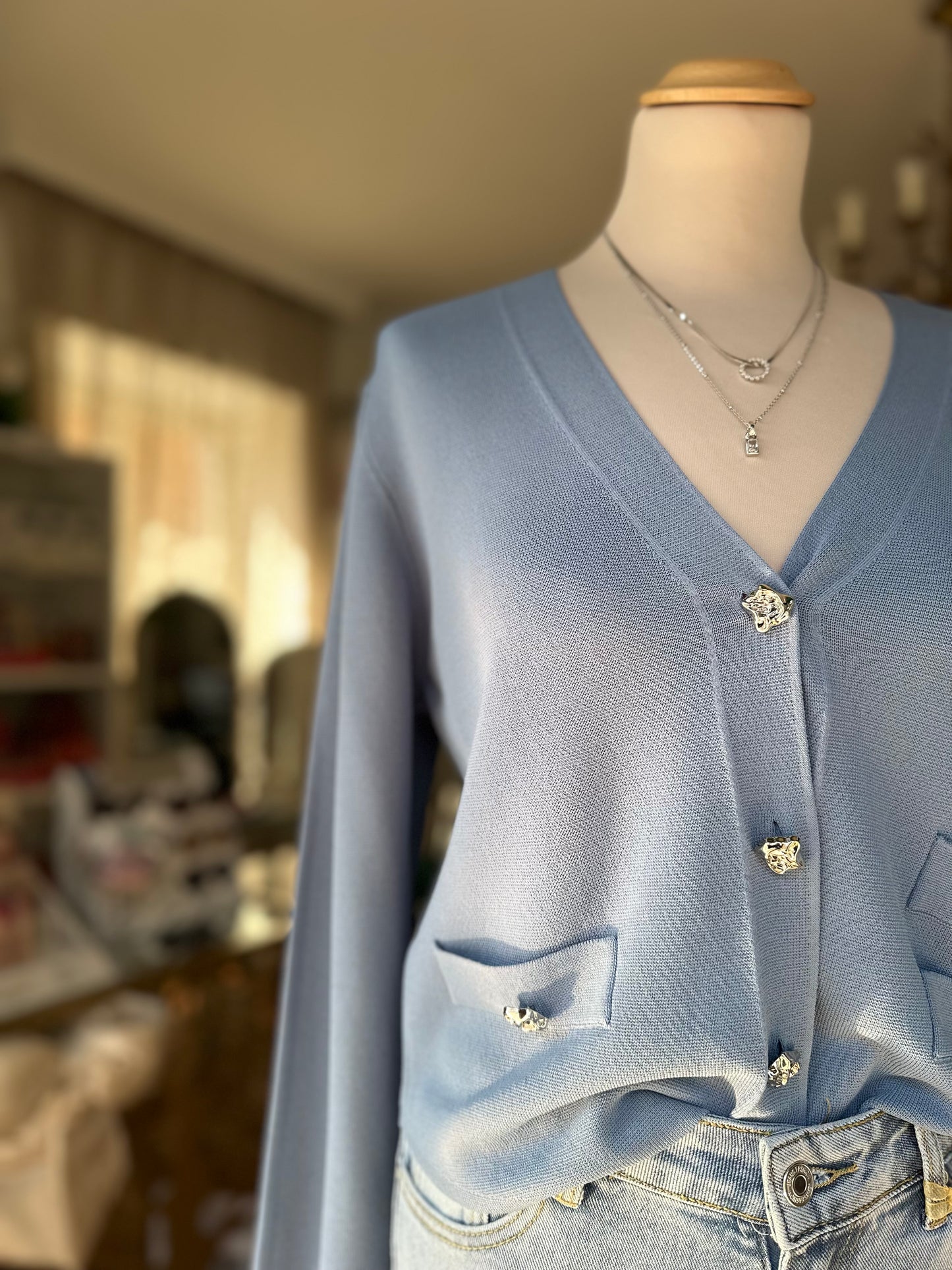 Cardigan filo