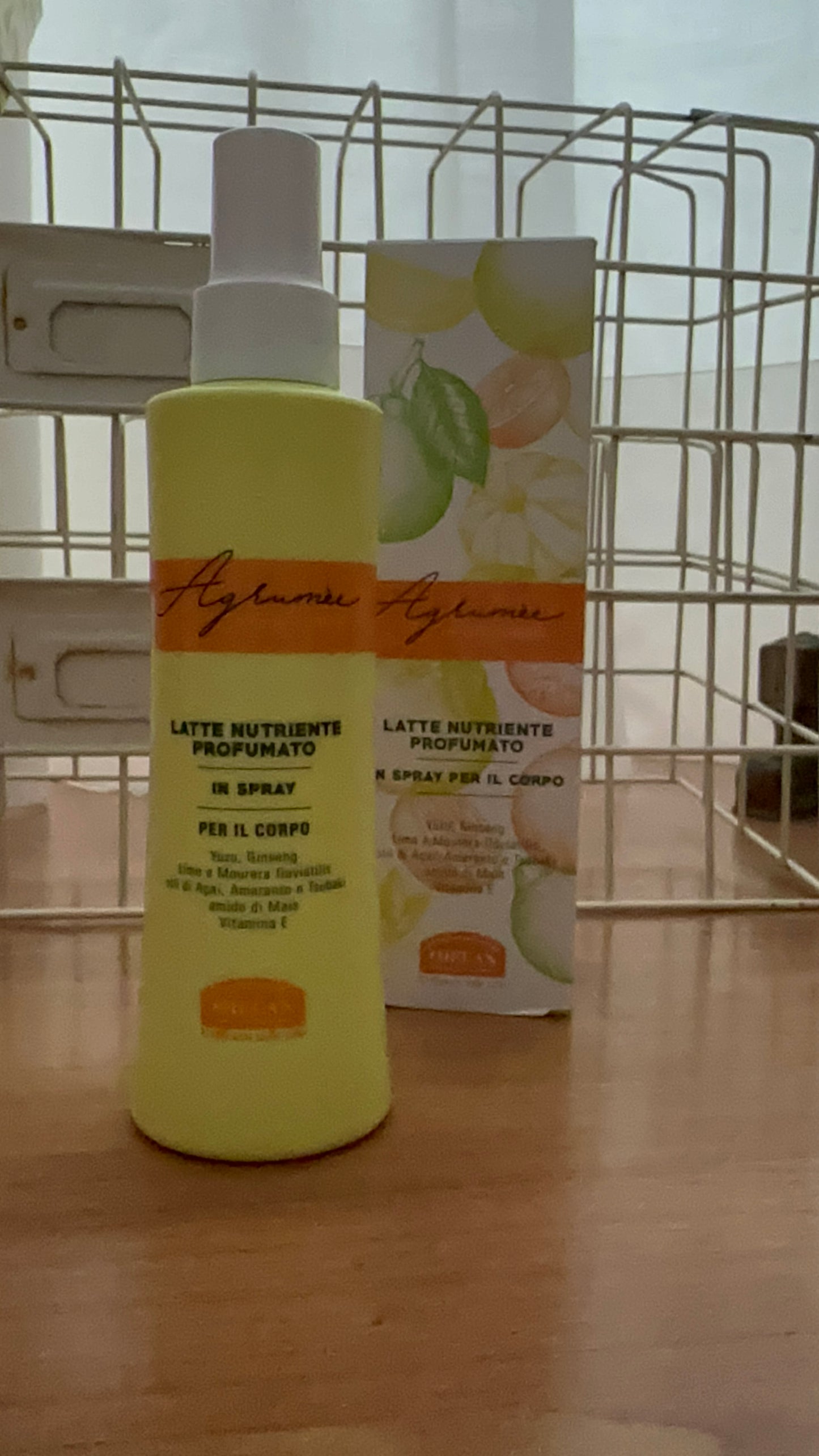 Latte nutriente profumato