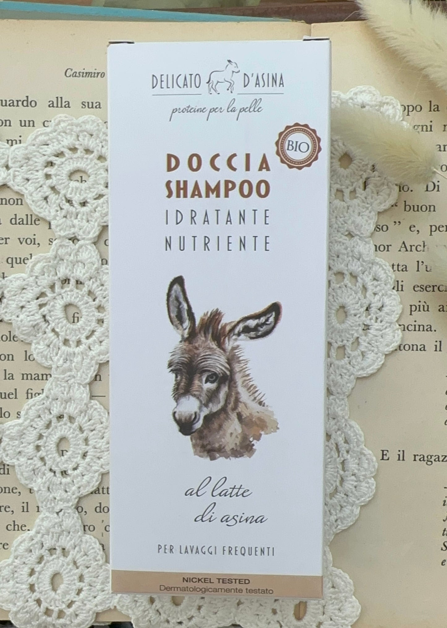 Doccia shampoo latte d’asina