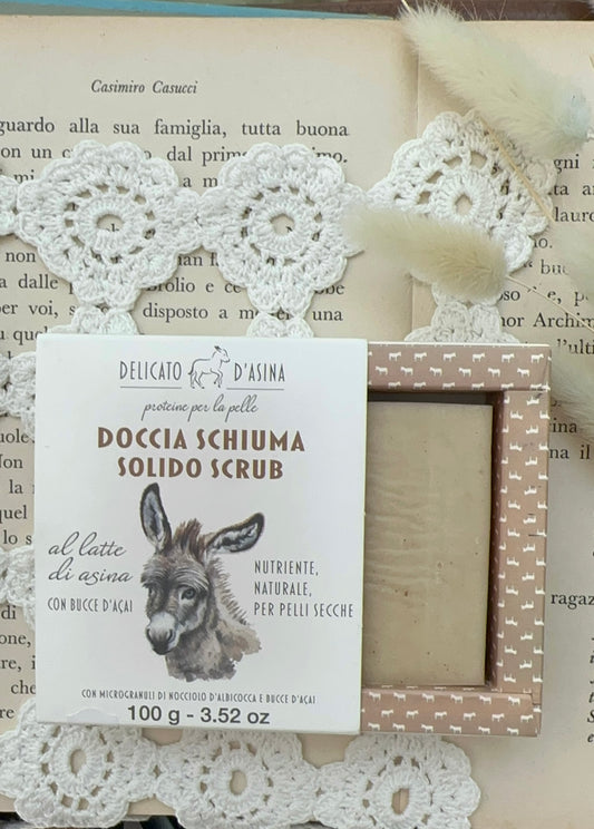 Doccia schiuma solido scrub