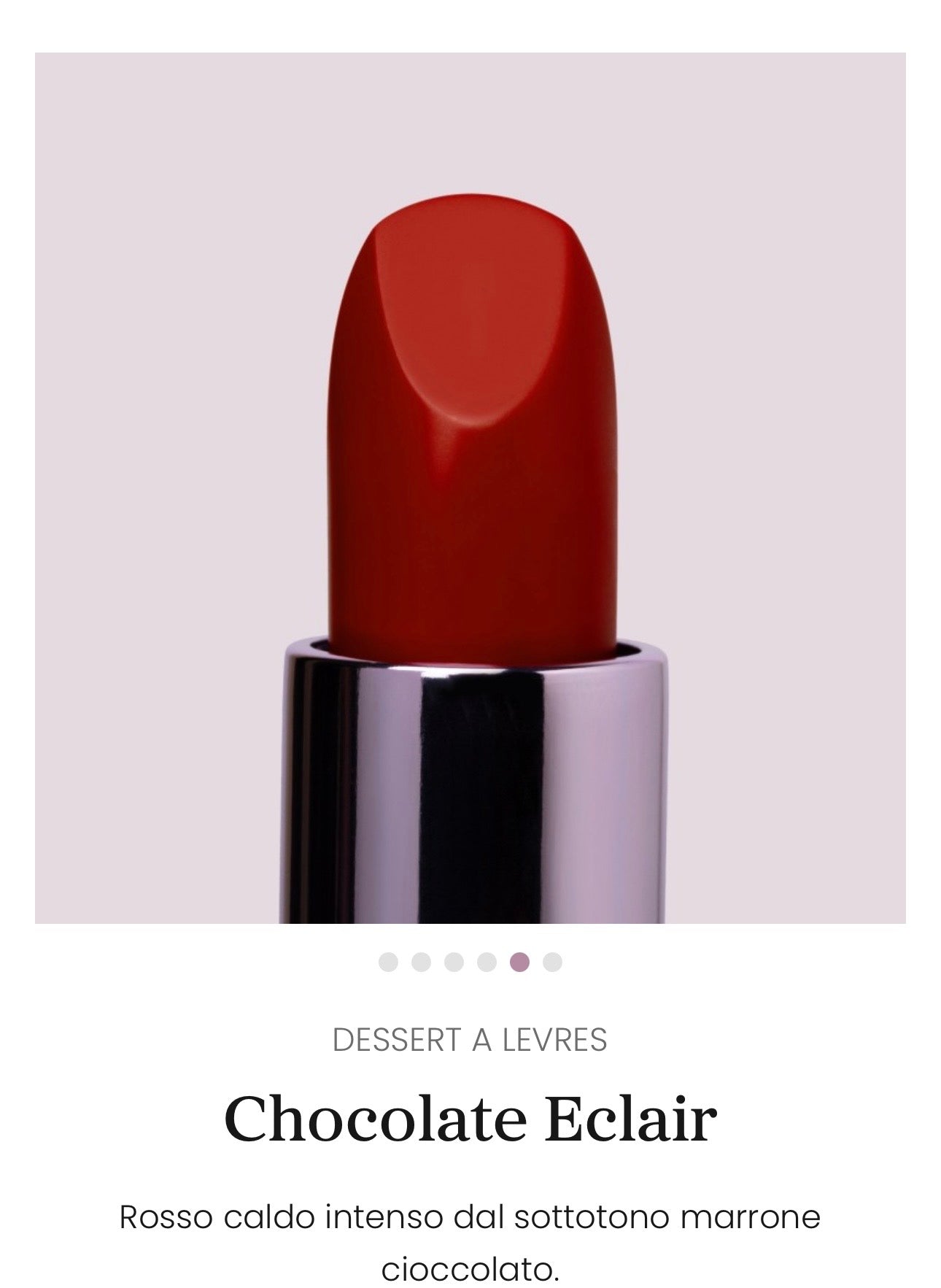 Rossetto chocolate eclair