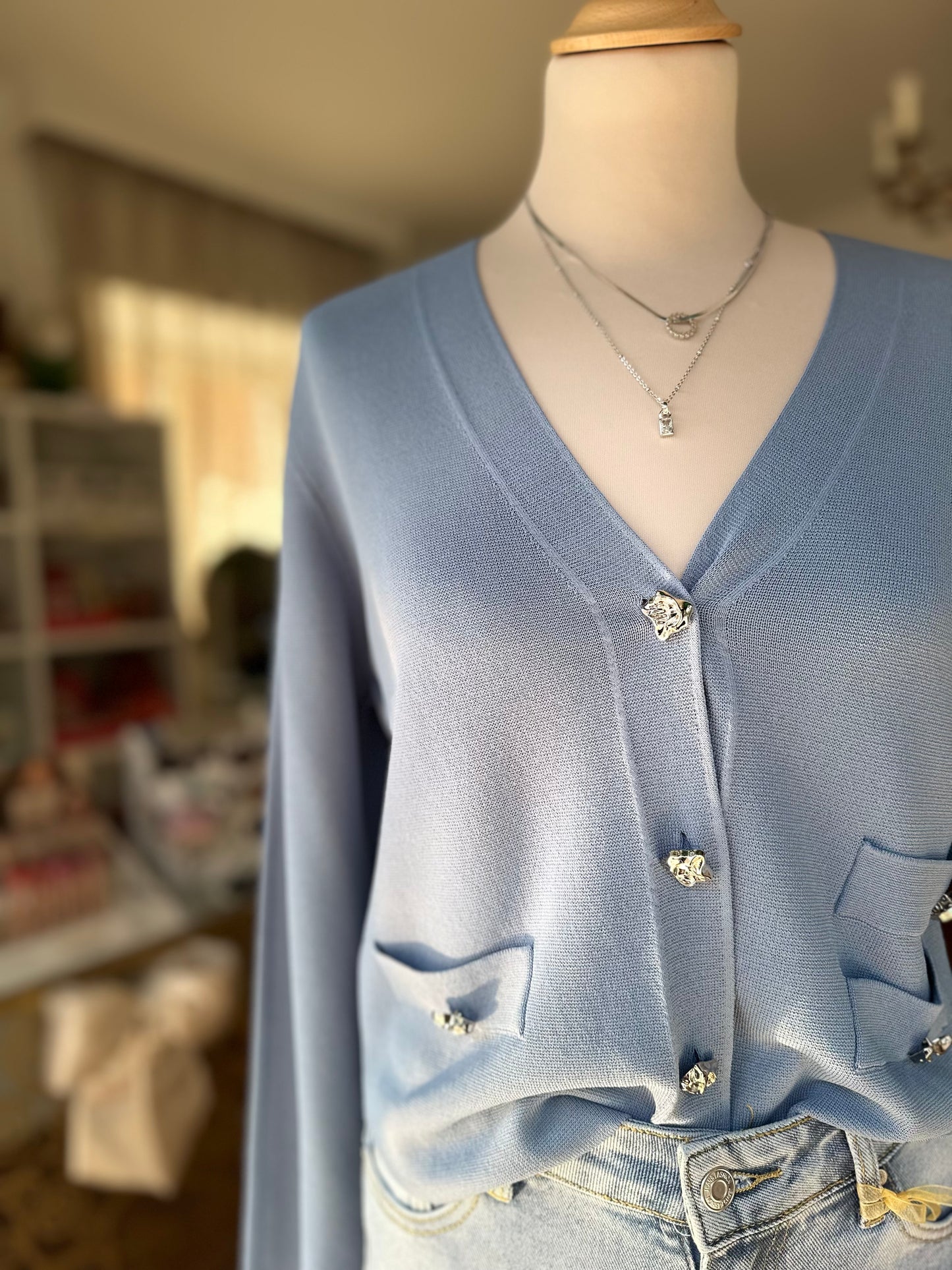 Cardigan filo