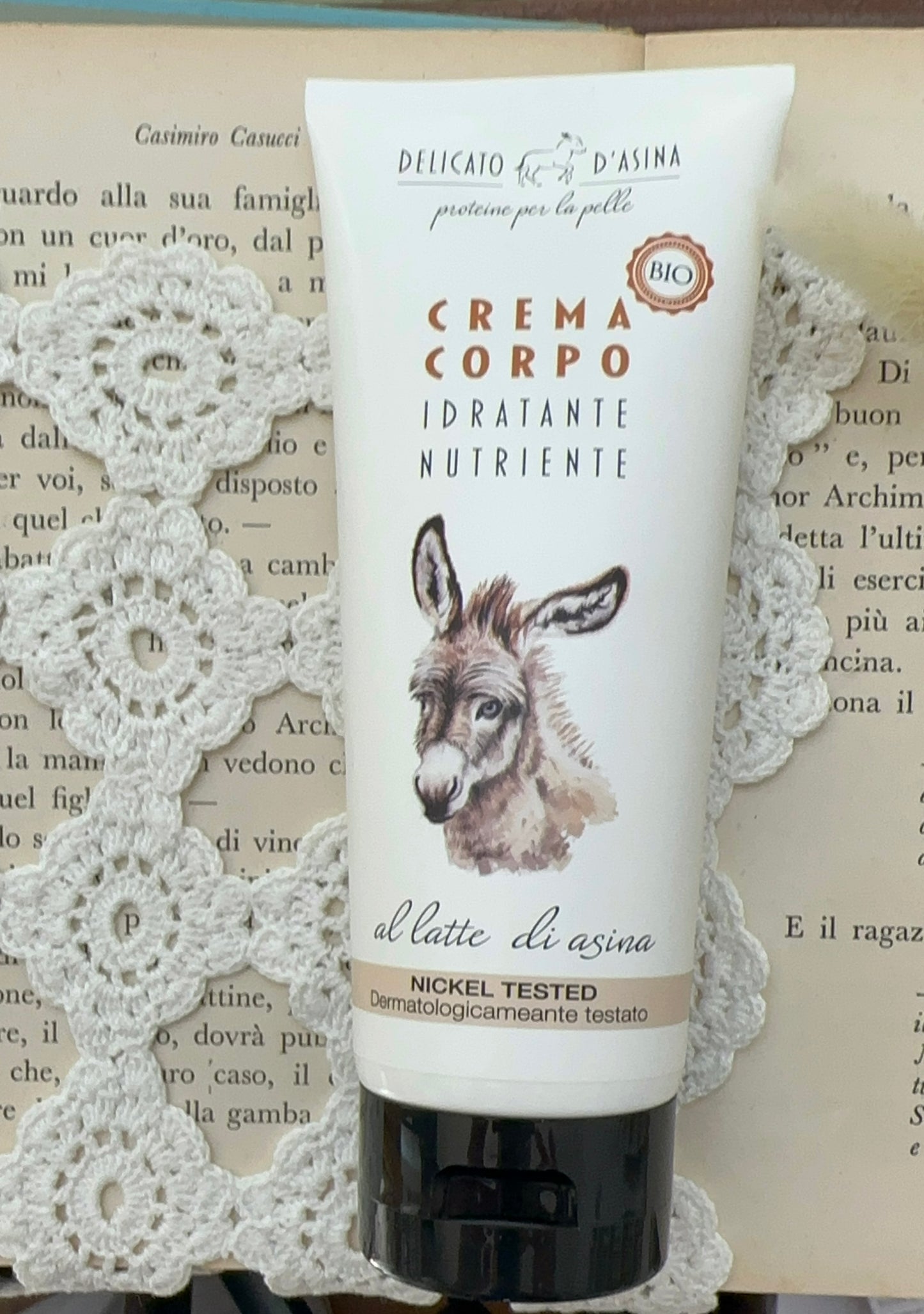 Crema corpo latte d’asina