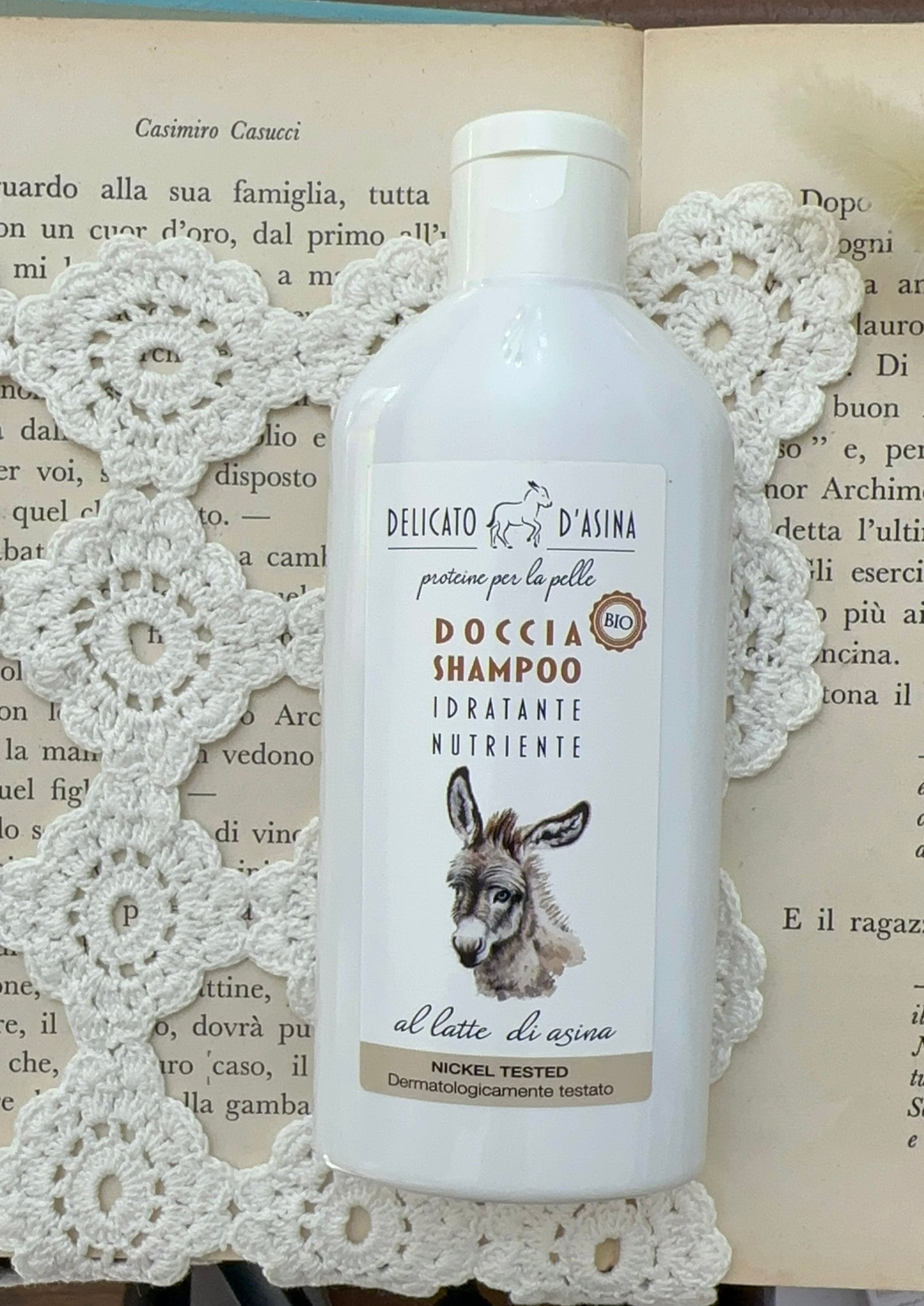 Doccia shampoo latte d’asina