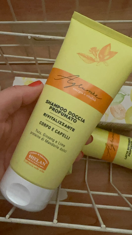 Shampoo doccia profumato