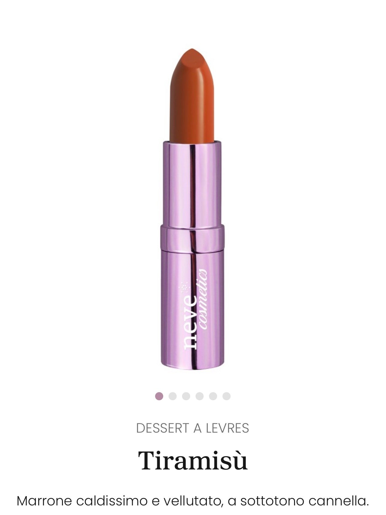 Rossetto tiramisù
