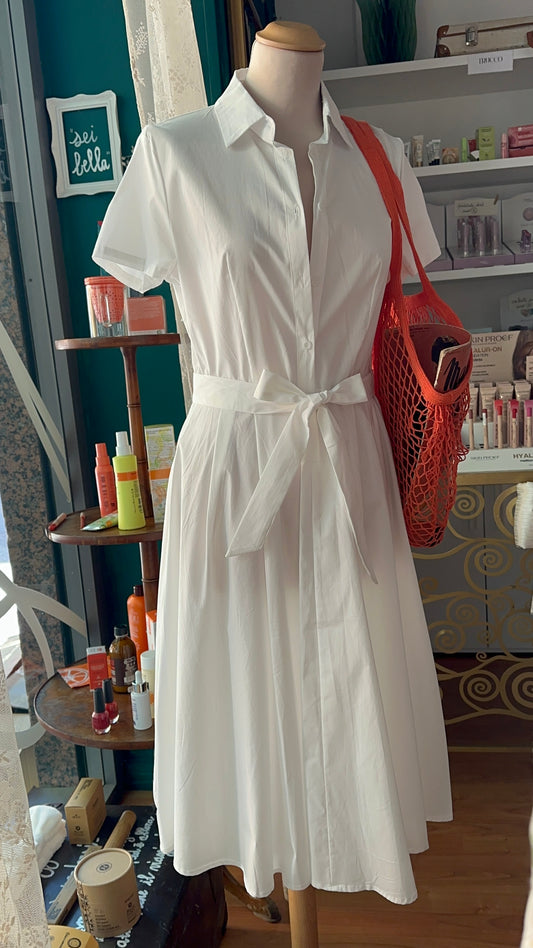 Abito bon ton bianco