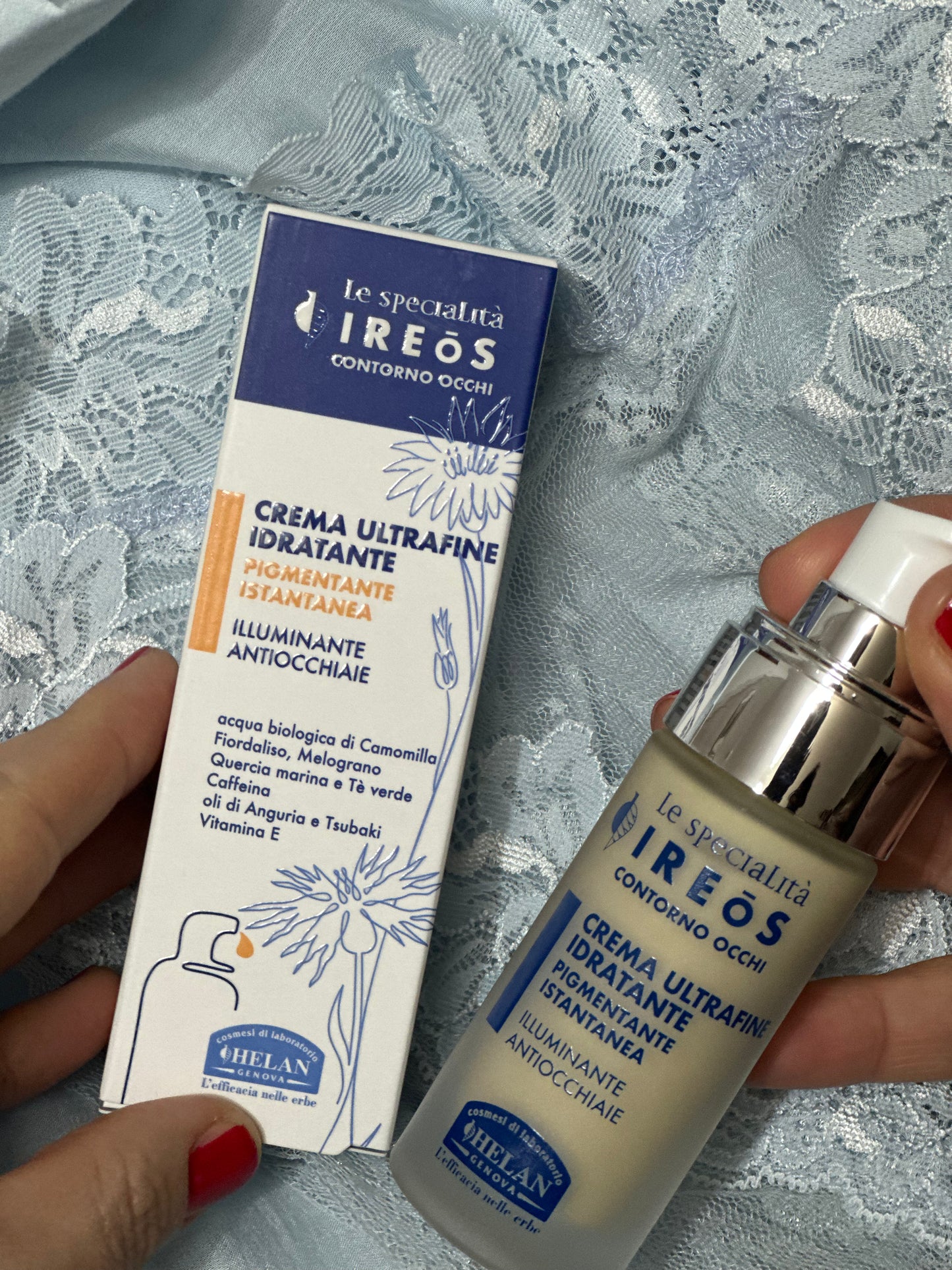 Crema Ultrafine Idratante Pigmentante Istantanea Crema illuminante antiocchiaie