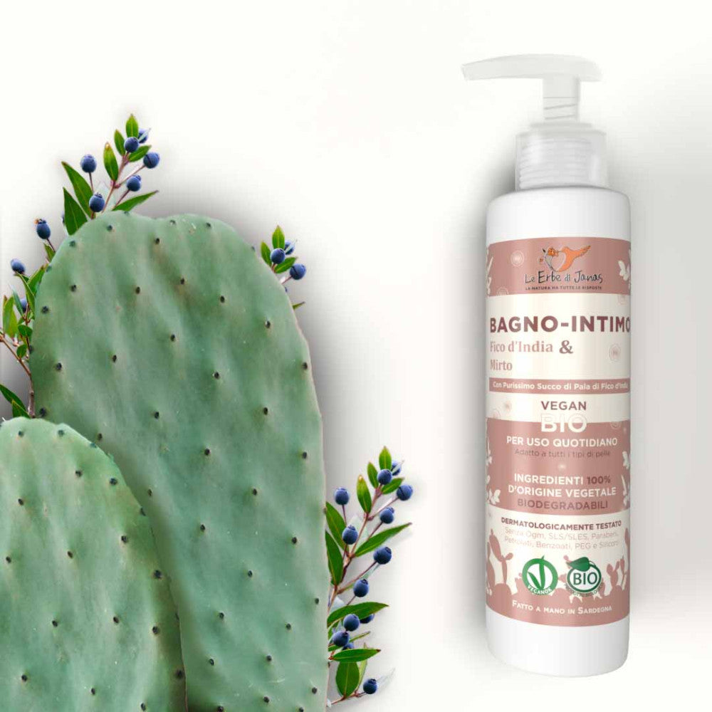 Bagno Intimo Detergente Fico d'India e Mirto Bio
