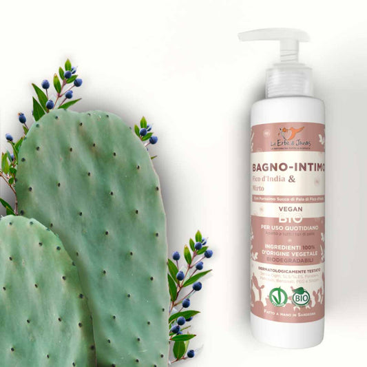 Bagno Intimo Detergente Fico d'India e Mirto Bio