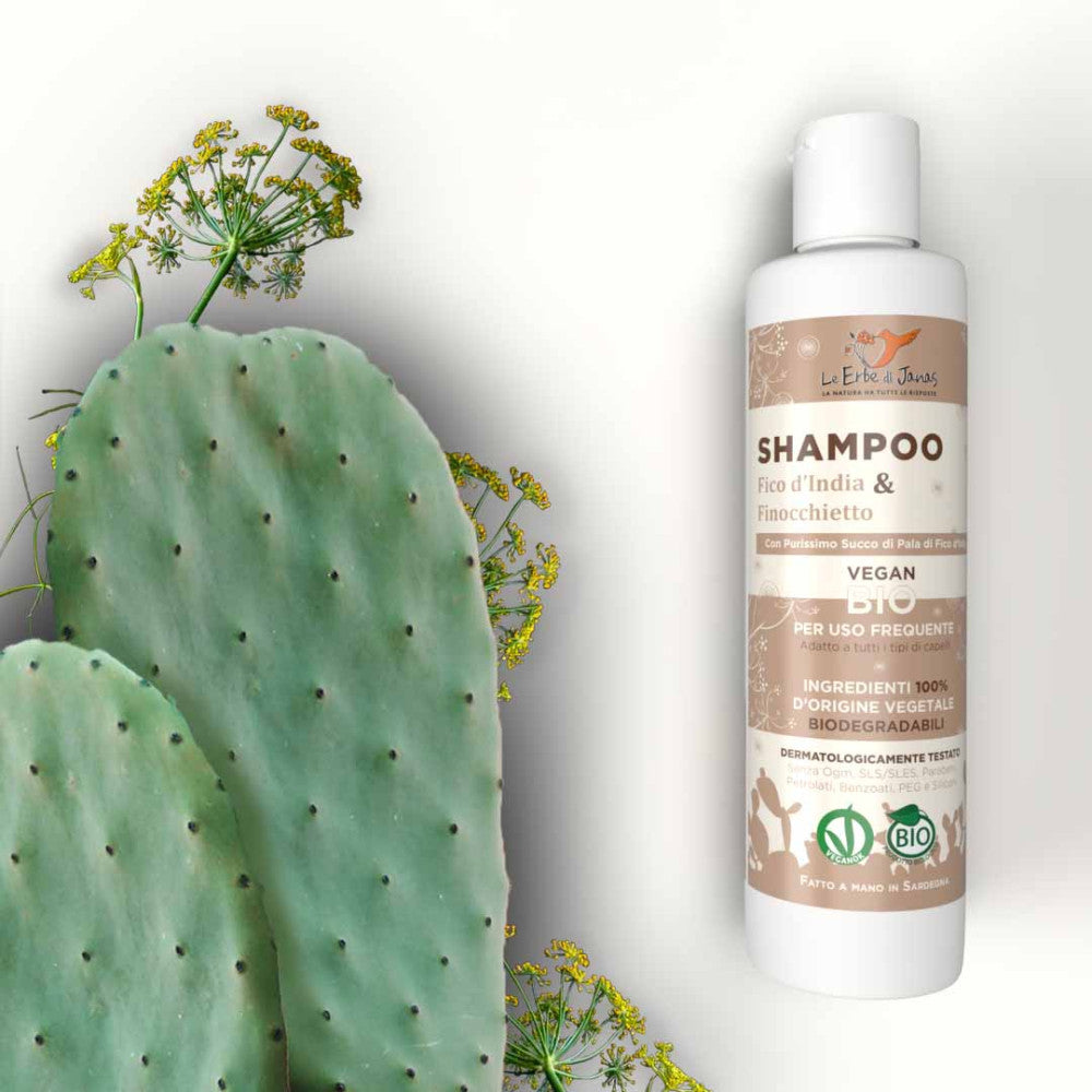 Shampoo Fico d'India e Finocchietto Bio