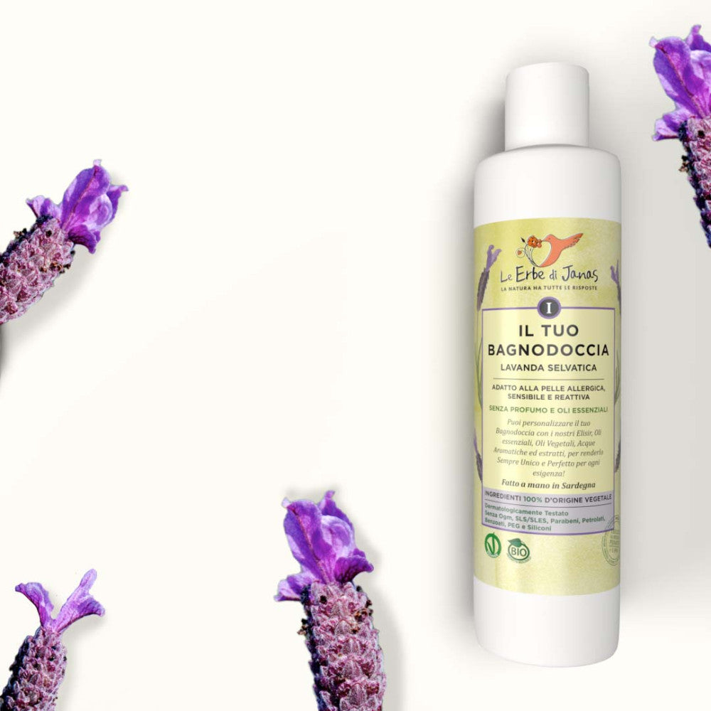 Bagnodoccia alla Lavanda Selvatica della Sardegna BIO