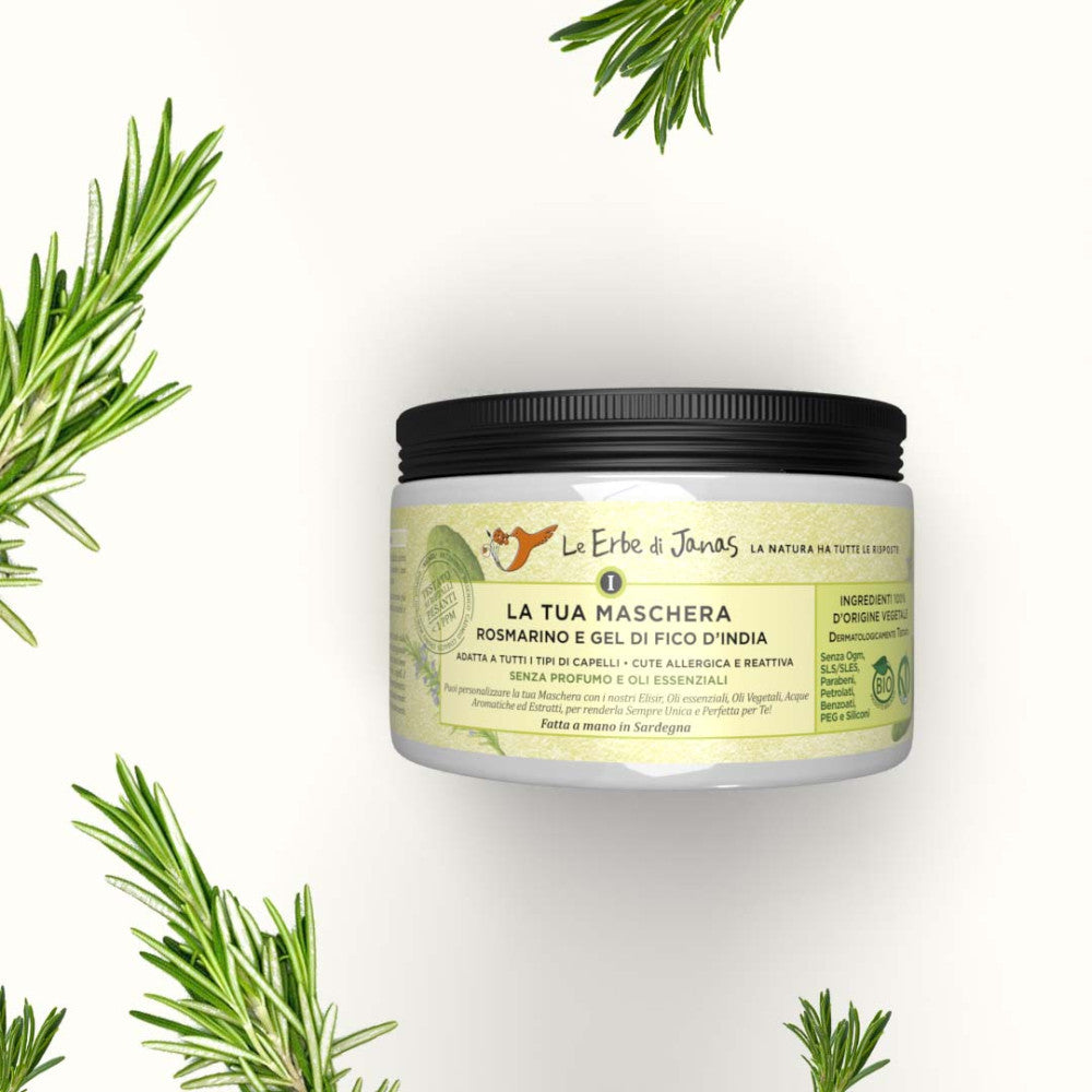 Maschera Capelli al Rosmarino Selvatico della Sardegna BIO 250 ml
