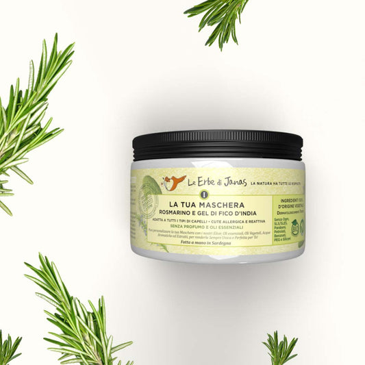 Maschera Capelli al Rosmarino Selvatico della Sardegna BIO 250 ml