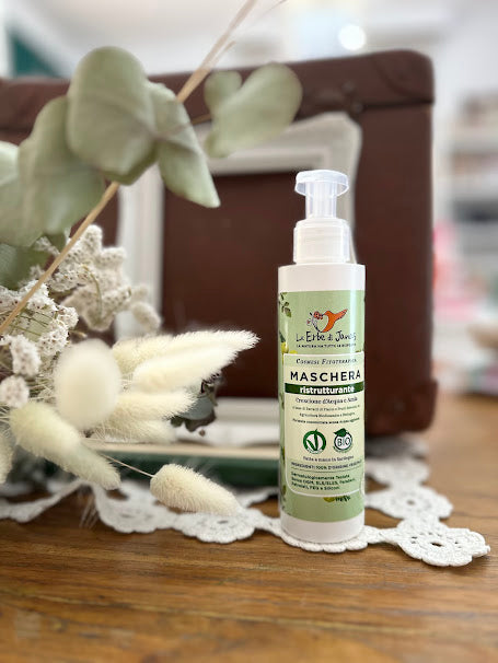 Maschera Capelli Ristrutturante Crescione e Amla BIO